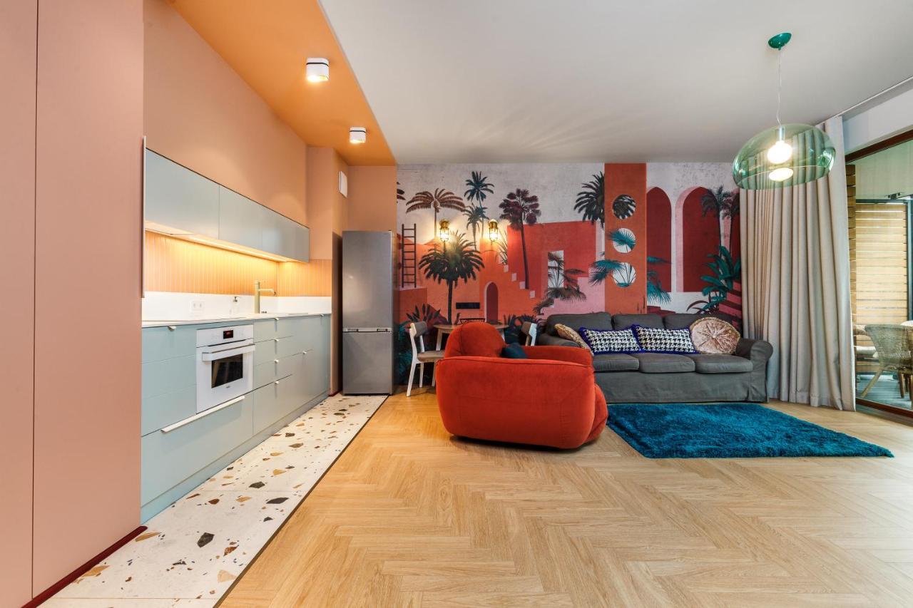 Apart Palm Springs Plaza Gdansk Appartement Buitenkant foto